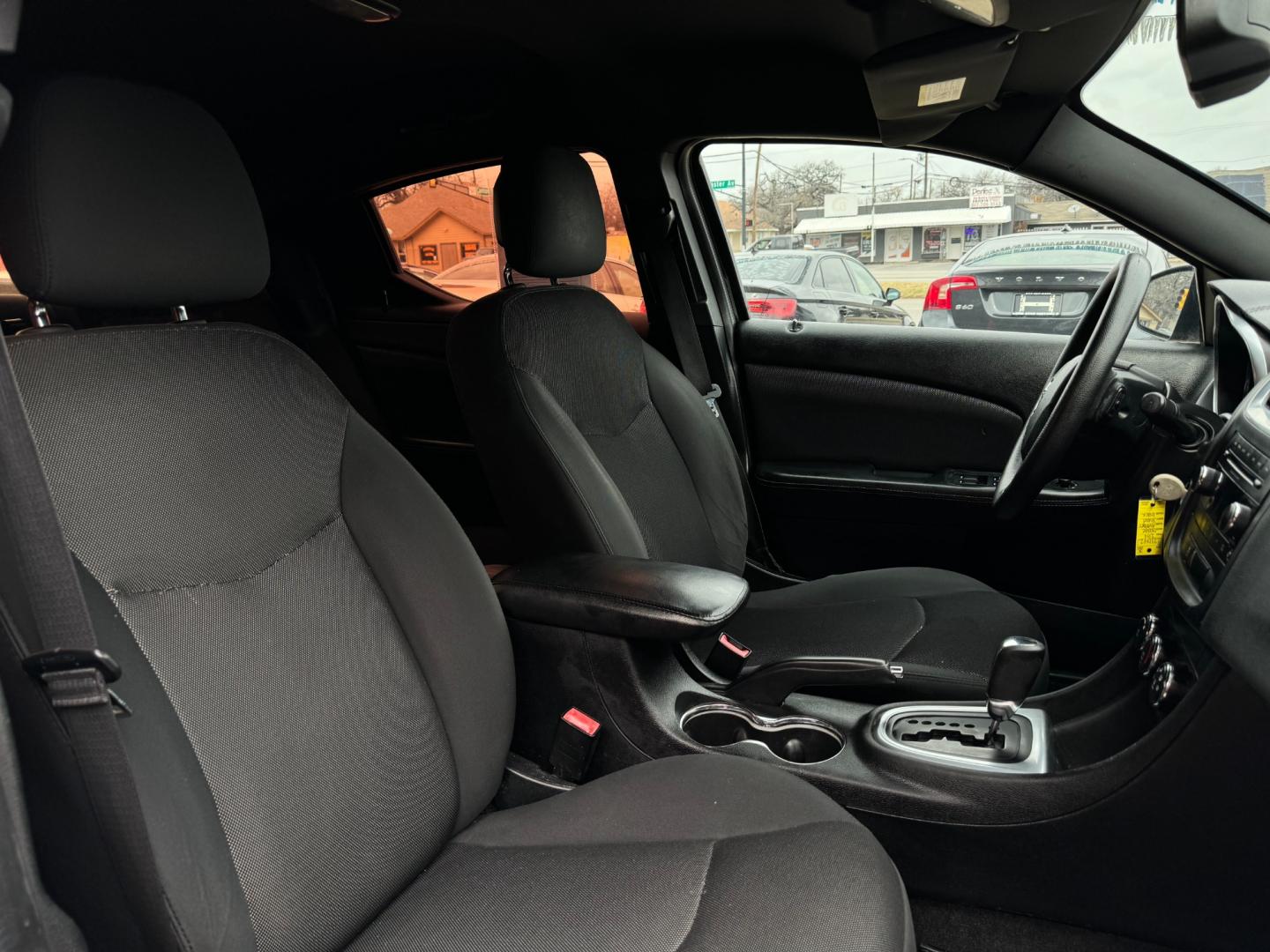 2014 BLACK DODGE AVENGER SE (1C3CDZAB6EN) , located at 5900 E. Lancaster Ave., Fort Worth, TX, 76112, (817) 457-5456, 0.000000, 0.000000 - Photo#15